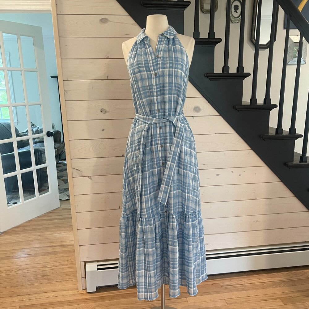 031 By Anthropologie Sleeveless Buttondown Shirt Dress Size XXS - Picture 5 of 9